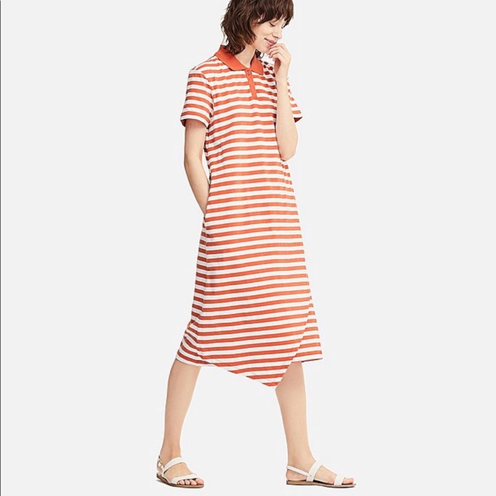 JW Anderson x UNIQLO Polo ruffle dress, size S